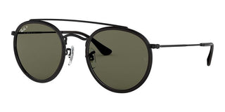 Ray-Ban DOUBLE BRIDGE RB 3647N unisex Black Round Sunglasses