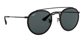 Ray-Ban DOUBLE BRIDGE RB 3647N unisex Black Round Sunglasses