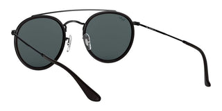 Ray-Ban DOUBLE BRIDGE RB 3647N unisex Black Round Sunglasses