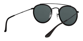 Ray-Ban DOUBLE BRIDGE RB 3647N unisex Black Round Sunglasses