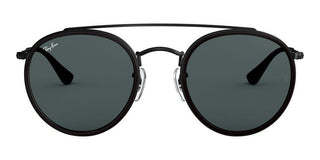 Ray-Ban DOUBLE BRIDGE RB 3647N unisex Black Round Sunglasses
