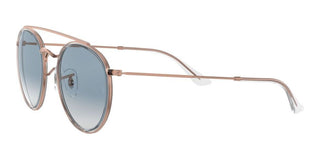 Ray-Ban DOUBLE BRIDGE RB 3647N unisex Pink Round Sunglasses