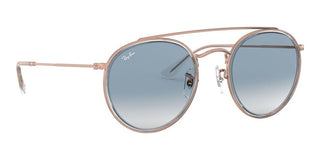 Ray-Ban DOUBLE BRIDGE RB 3647N unisex Pink Round Sunglasses