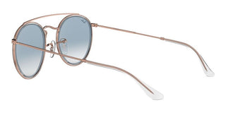 Ray-Ban DOUBLE BRIDGE RB 3647N unisex Pink Round Sunglasses