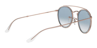 Ray-Ban DOUBLE BRIDGE RB 3647N unisex Pink Round Sunglasses
