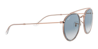 Ray-Ban DOUBLE BRIDGE RB 3647N unisex Pink Round Sunglasses