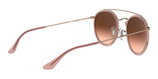 Ray-Ban DOUBLE BRIDGE RB 3647N unisex Pink Round Sunglasses