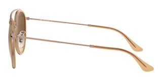 Ray-Ban DOUBLE BRIDGE RB 3647N unisex Yellow Round Sunglasses