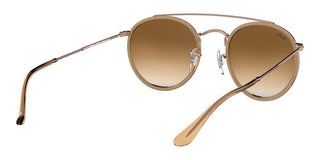 Ray-Ban DOUBLE BRIDGE RB 3647N unisex Yellow Round Sunglasses