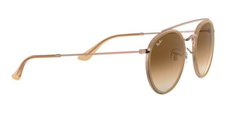 Ray-Ban DOUBLE BRIDGE RB 3647N unisex Yellow Round Sunglasses