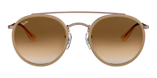 Ray-Ban DOUBLE BRIDGE RB 3647N unisex Yellow Round Sunglasses