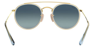 Ray-Ban DOUBLE BRIDGE RB 3647N unisex Gold Round Sunglasses