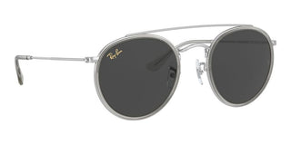 Ray-Ban DOUBLE BRIDGE RB 3647N unisex Silver Round Sunglasses