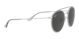 Ray-Ban DOUBLE BRIDGE RB 3647N unisex Silver Round Sunglasses