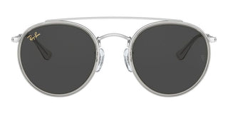 Ray-Ban DOUBLE BRIDGE RB 3647N unisex Silver Round Sunglasses
