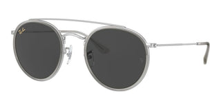 Ray-Ban DOUBLE BRIDGE RB 3647N unisex Silver Round Sunglasses
