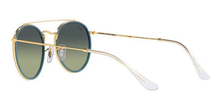 Ray-Ban DOUBLE BRIDGE RB 3647N unisex Gold Round Sunglasses