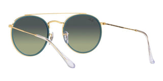Ray-Ban DOUBLE BRIDGE RB 3647N unisex Gold Round Sunglasses