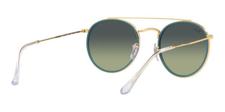 Ray-Ban DOUBLE BRIDGE RB 3647N unisex Gold Round Sunglasses