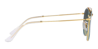 Ray-Ban DOUBLE BRIDGE RB 3647N unisex Gold Round Sunglasses