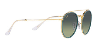 Ray-Ban DOUBLE BRIDGE RB 3647N unisex Gold Round Sunglasses