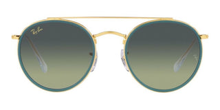 Ray-Ban DOUBLE BRIDGE RB 3647N unisex Gold Round Sunglasses