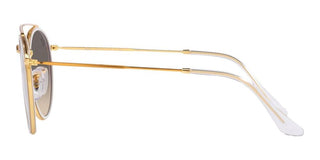 Ray-Ban DOUBLE BRIDGE RB 3647N unisex Gold Round Sunglasses