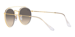 Ray-Ban DOUBLE BRIDGE RB 3647N unisex Gold Round Sunglasses