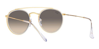 Ray-Ban DOUBLE BRIDGE RB 3647N unisex Gold Round Sunglasses