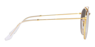 Ray-Ban DOUBLE BRIDGE RB 3647N unisex Gold Round Sunglasses