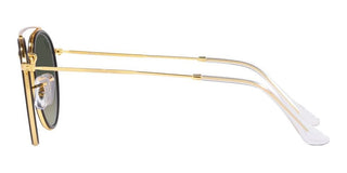 Ray-Ban DOUBLE BRIDGE RB 3647N unisex Gold Round Sunglasses