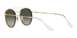 Ray-Ban DOUBLE BRIDGE RB 3647N unisex Gold Round Sunglasses