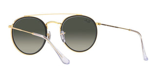 Ray-Ban DOUBLE BRIDGE RB 3647N unisex Gold Round Sunglasses