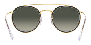 Ray-Ban DOUBLE BRIDGE RB 3647N unisex Gold Round Sunglasses