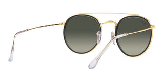 Ray-Ban DOUBLE BRIDGE RB 3647N unisex Gold Round Sunglasses