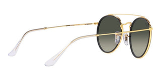 Ray-Ban DOUBLE BRIDGE RB 3647N unisex Gold Round Sunglasses