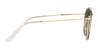 Ray-Ban DOUBLE BRIDGE RB 3647N unisex Gold Round Sunglasses