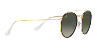 Ray-Ban DOUBLE BRIDGE RB 3647N unisex Gold Round Sunglasses