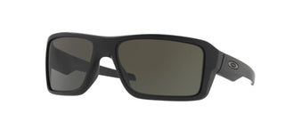 Oakley DOUBLE EDGE OO 9380 men Black Geometric Sunglasses