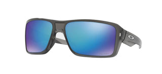 Oakley DOUBLE EDGE OO 9380 men Grey Geometric Sunglasses