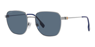 Burberry DREW BE 3142 men Ruthenium Squared Sunglasses