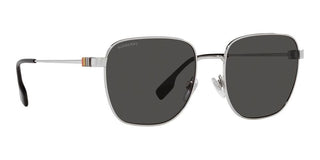 Burberry DREW BE 3142 men Silver Squared Sunglasses