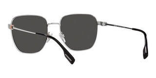 Burberry DREW BE 3142 men Silver Squared Sunglasses