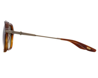 BARTON PERREIRA D.Ellis D.Ellis men Havana Squared Sunglasses