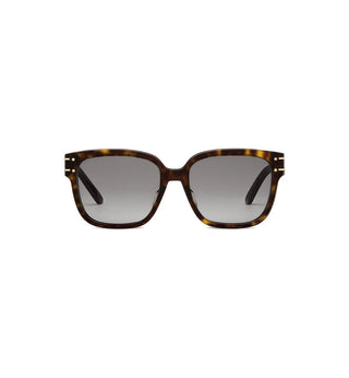 DIOR DiorSigture DiorSignature S7F women Havana Squared Sunglasses