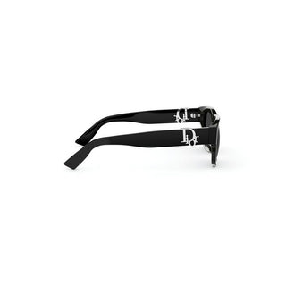 Dior Dior Oblique S3f (asian Fit) Men Black Rectangle Sunglasses