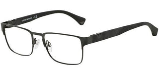 Emporio Armani Ea 1027 Men Black Geometric Eyeglasses