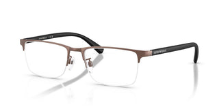 Emporio Armani EA 1085D men Brown Rectangle Eyeglasses