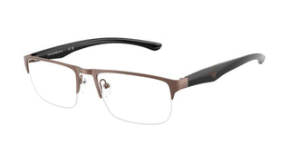 Emporio Armani Ea 1189 Men Brown Geometric Eyeglasses
