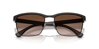Emporio Armani EA 2087 men Brown Squared Sunglasses